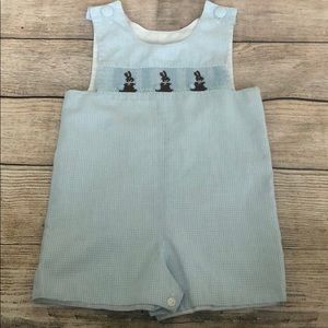 Easter Boys Smocked Shortall